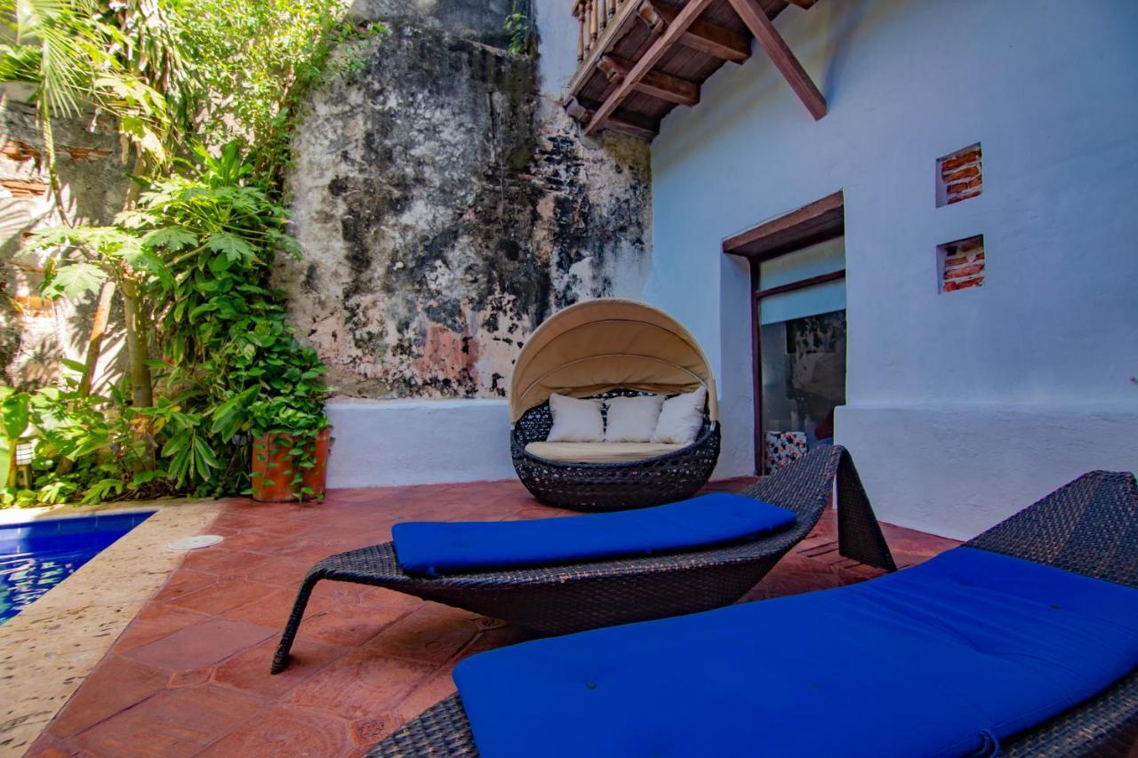Casa Del Tejadillo Hotel Cartagena Eksteriør billede
